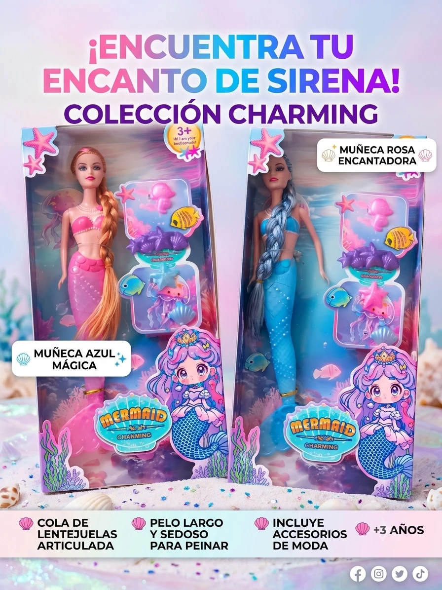 BARBIE SIRENA MEDIANA CON ACCESORIOS's foto | PlayMe |  BizneCubano